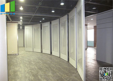 движимость выставочного зала 100 мм деревянная сползая складывая раздел стены акустический передвижной
