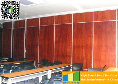Двери стен раздела офиса ультравысокие передвижные звукоизоляционные сползая стены раздела