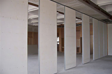 Раздвижные двери 3 роскошного алюминия раздела офиса системы смертной казни через повешение складывая 1/4 дюймов