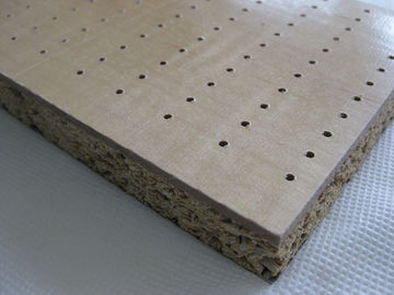 Панели стены акустических панелей ткани пефорированные звукоизоляционной плитой деревянные домой