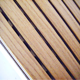 Картина акустической панели ядровой абсорбции деревянная калиброванная высекаенная украшением
