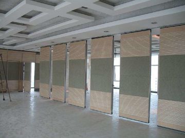 Стены раздела алюминиевой рамки действующие деревянные внутренние складывая для приемной