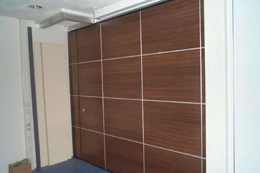 Стена раздела МДФ меламина поверхностная деревянная акустическая для живущей комнаты/офиса