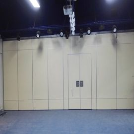 Стена раздела конференц-зала акустической складчатости передвижная с колесами