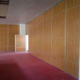 Облегченные алюминиевые деревянные передвижные разделы стены/сползая рассекатели комнаты