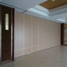 Стена раздела раздвижной двери виллы офиса Индии акустическая с меламином ткани