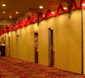 Звукоизоляционная передвижная гостиница сползая пол стен раздела к ширине потолка 1200мм