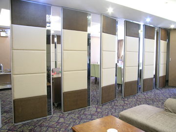 Рассекатели комнаты гостиницы кожаные поверхностные акустические, толщина панели 65 мм
