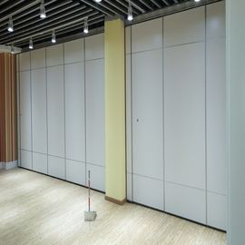 Белая деревянная акустическая стена раздела для рассекателей стены доказательства конференц-зала/звука передвижных
