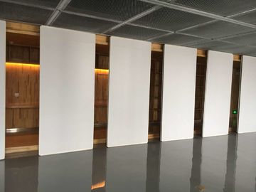 Движимость конференц-зала сползая стены раздела офиса с алюминиевой рамкой