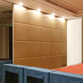 Раздвижные двери ткани стен раздела звукоизоляционной акустической складчатости передвижные