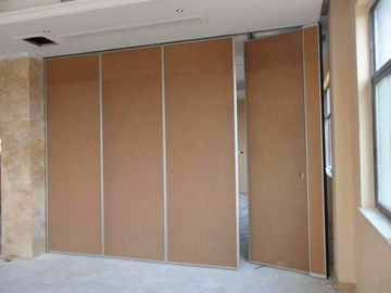 Акустическая складывая система сползая стены раздела для рамки алюминия поверхности ткани класса