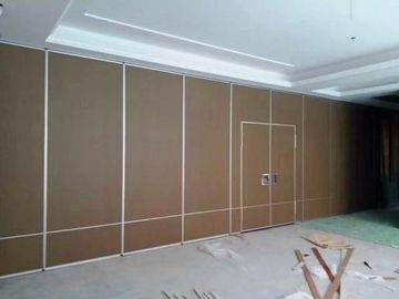 Передвижные звукоизоляционные стены раздела офиса с алюминиевой сползая системой следов