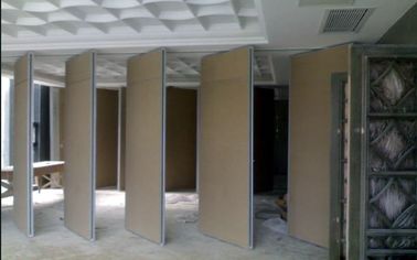 Внутренняя декоративная звукоизоляционная передвижная сползая стена раздела Сингапур офиса