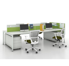 Отделяемые модульные разделы офисной мебели рабочего места, кабина стола офиса