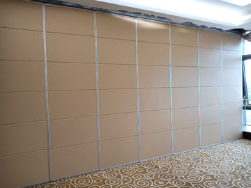 Звукоизоляционные декоративные материальные передвижные стены раздела для поверхности ткани ресторана