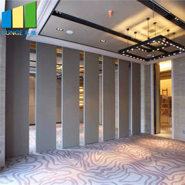 Алюминиевый звуковой барьер огораживает стену раздела зал свадьбы сползая двери складчатости для гостиницы