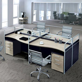 Сжатый финиш меламина мебели рабочих мест офиса центра телефонного обслуживания дизайна