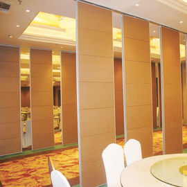 Стена раздела алюминиевого акустического дизайна гостиницы офиса звукоизоляционного алюминиевая передвижная