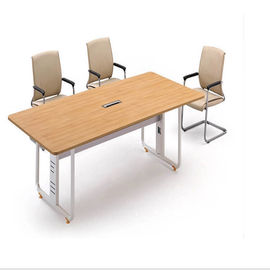 Роскошная царапина стола переговоров офиса облицовки твердой древесины устойчивая
