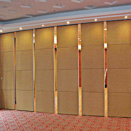 Звукопоглотительный материал сползая передвижные стены раздела для комнаты банкета и офиса