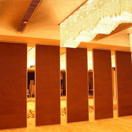 Стены раздела доски меламина складывая для гостиницы 5 звезд/звукоизоляционных сползая рассекателей комнаты