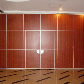 Стены раздела доски меламина складывая для гостиницы 5 звезд/звукоизоляционных сползая рассекателей комнаты