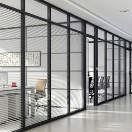 Закаленная стеклянная звукоизоляционная огнеупорная стена стеклянного раздела разделительной стены для офиса