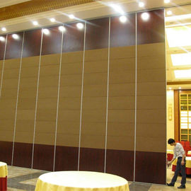 Внутренний алюминий сползая складывая стены раздела 65мм передвижные для конференц-зала