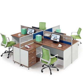 Регулируемое рабочее место офиса 4 человеков/модульные кабины офисной мебели