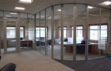 Экстерьер и интерьер сползая складывая стены стеклянного раздела для офиса/фабрики