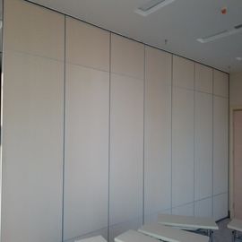 Подгонянная звукоизоляционная складывая дверь рассекателя комнаты стены раздела 85 мм для банкета Халл гостиницы