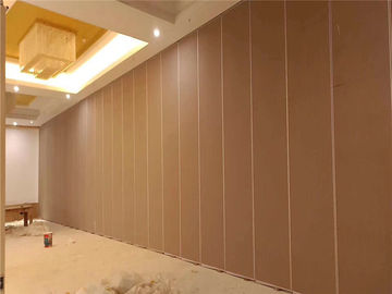Стена раздела ОЭМ акустическая шторки разъединения 85 ММ панели Демоунтабле съемные сползая деревянные