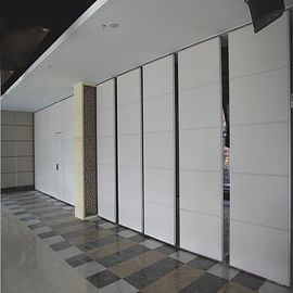 Стены раздела пластиковой деревянной панели офиса передвижные/алюминиевый раздел стены