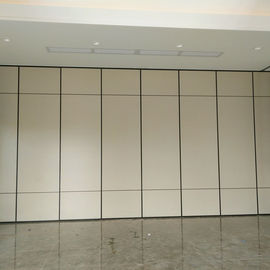 Мобильная акустическая стена раздела ресторана с поверхностью МДФ обруча ткани