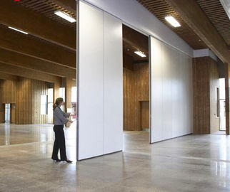Алюминиевая рамка сползая складывая стены деревянного раздела Халл банкета звукоизоляционные передвижные для ресторанов