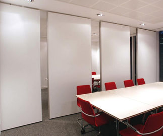 Стены раздела звукоизоляционной деревянной складчатости конференц-зала передвижные акустические для офиса