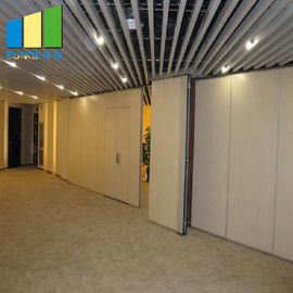 Алюминиевый сплав складывая акустические передвижные стены раздела для ресторана, гостиницы, банкета Халл