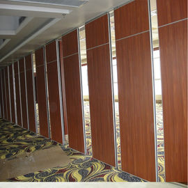 Банкетинг деревянное двери стен раздела Халл сползая звукоизоляционное с поверхностью ткани