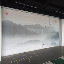 Офис передвижного следа стены звукоизоляционный сползая акустическую систему стены раздела для конференц-зала