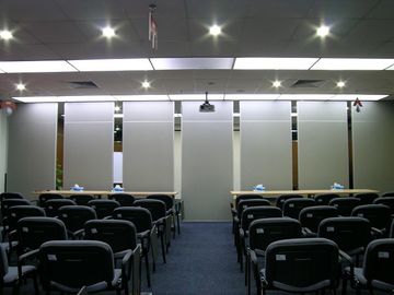 Алюминиевая складывая стена переклейки стен раздела для конференц-центра
