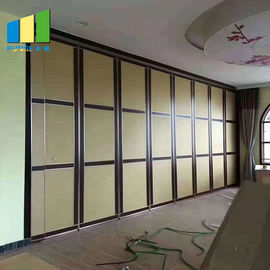Ткань МДФ Мьянмы акустическая свертывая передвижные стены раздела для ресторана