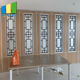 Алюминий складывая стены раздела передвижной двери акустические для конференц-зала