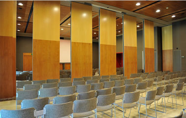 Рассекатель стен раздела алюминиевой рамки МДФ передвижной деревянный для конференц-центра