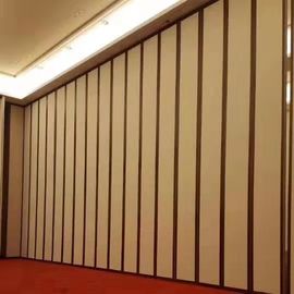 Стена раздела доказательства передвижной раздвижной двери складная деревянная ядровая для гостиницы