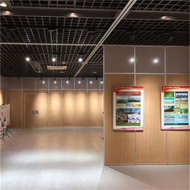 Стена мовинг раздела меламина сползая систему стен раздела для выставочного зала