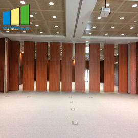 Стены раздела ОЭМ передвижные для панелей банкета/звукоизоляционной раздвижной двери акустических деревянных