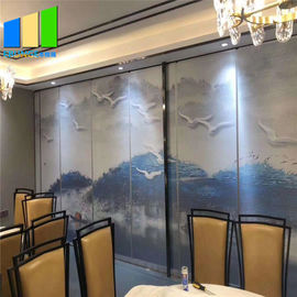 Рассекатель комнаты стен раздела алюминиевой рамки передвижной с картиной