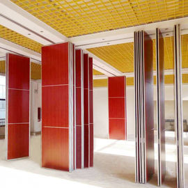 Пефорированные таможней стены разделов алюминиевого доказательства звука офиса Халл банкета рамки Мовинг акустические