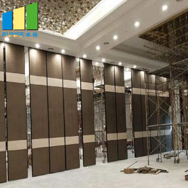 Стены раздела Индии передвижные деревянные акустические складывая сползая для конференц-зала